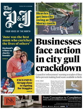Cover of The Press and Journal (Inverness Highlands and Islands)