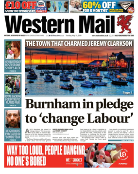 Cover of Western Mail