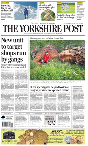 Cover of Yorkshire Post