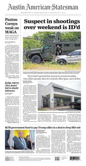 Cover of Austin American-Statesman