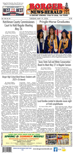Cover of Borger News-Herald