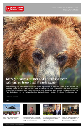 Cover of East Idaho News