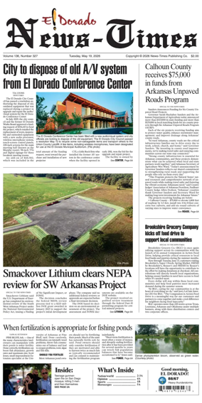 Cover of El Dorado News-Times