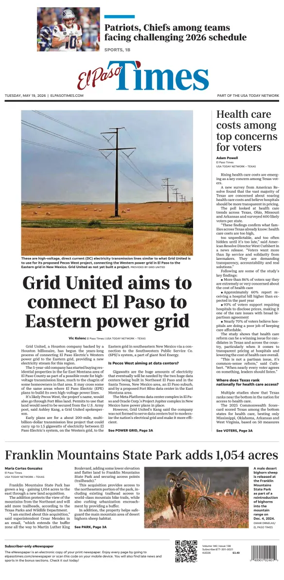Cover of El Paso Times
