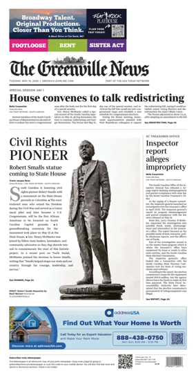 Cover of The Greenville News