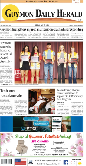 Cover of Guymon Daily Herald