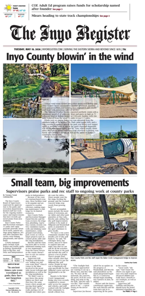 Cover of Inyo Register