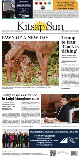 Cover of Kitsap Sun