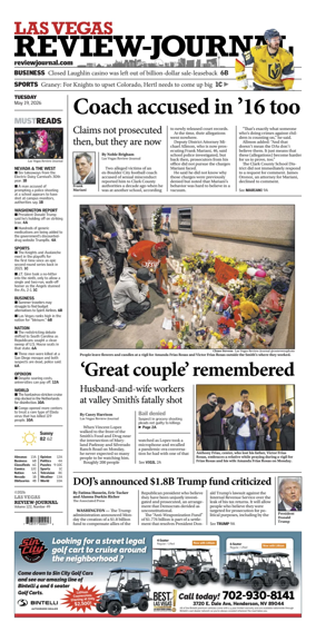 Cover of Las Vegas Review-Journal