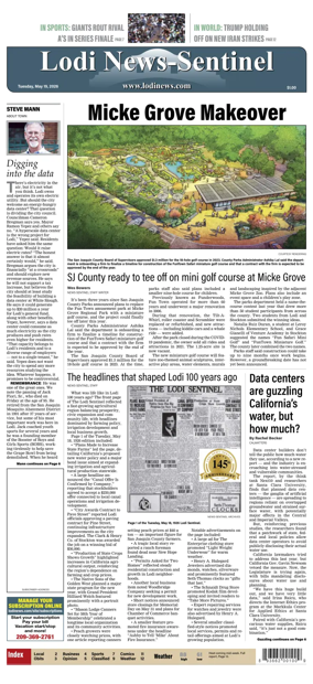 Cover of Lodi News-Sentinel