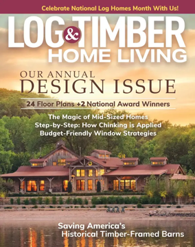 Cover of Log & Timber Home Living