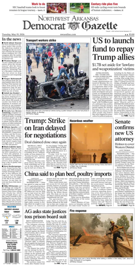 Cover of Northwest Arkansas Democrat-Gazette