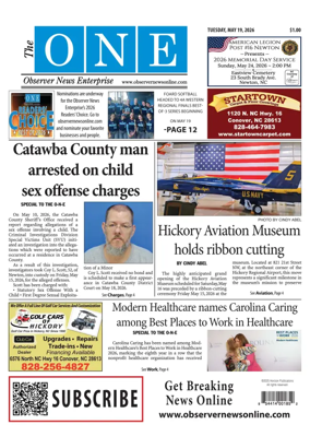 Cover of Observer News Enterprise