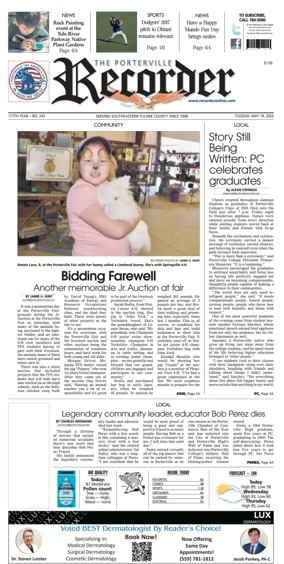 Cover of Porterville Recorder