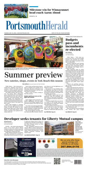 Cover of Portsmouth Herald
