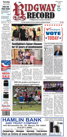 Cover of Ridgway Record