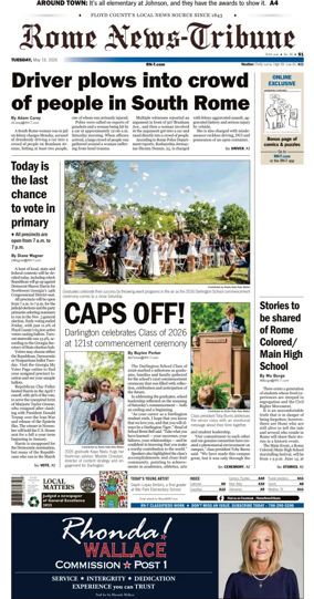 Cover of Rome News-Tribune