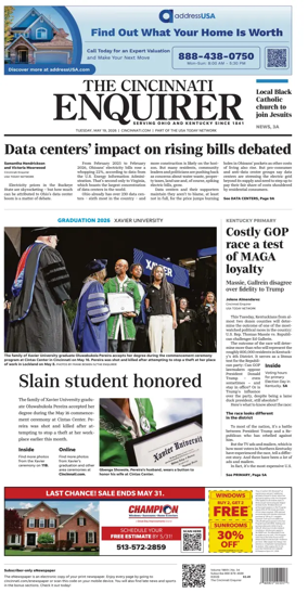 Cover of The Cincinnati Enquirer