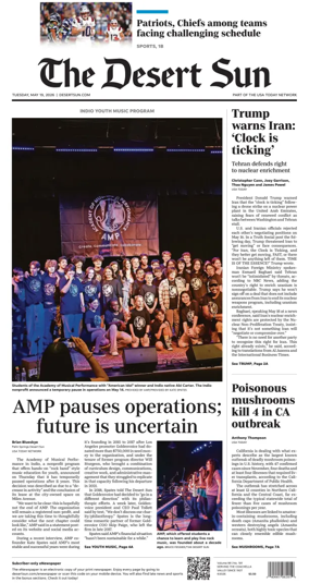 Cover of The Desert Sun