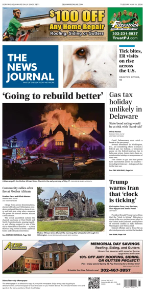 Cover of The News Journal