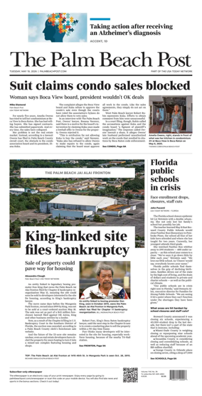 Cover of The Palm Beach Post