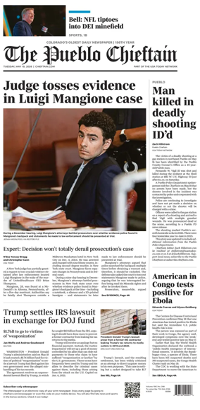 Cover of The Pueblo Chieftain