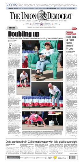 Cover of The Union Democrat