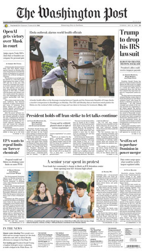Cover of The Washington Post