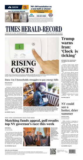 Cover of Times Herald-Record
