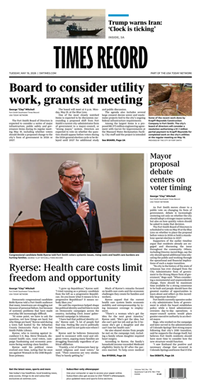 Cover of Times Record (Ft. Smith Southwest)