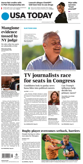 Cover of USA TODAY US Edition