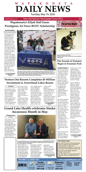 Cover of Wapakoneta Daily News