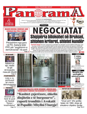 Cover of Panorama (Albania)