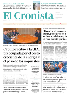 Cover of El Cronista