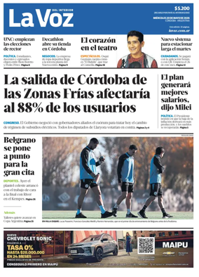 Cover of La Voz del Interior