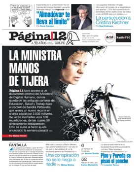 Cover of Pagina 12