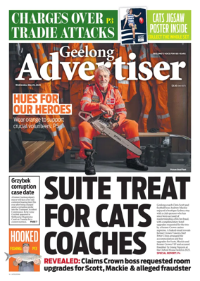 Cover of Geelong Advertiser
