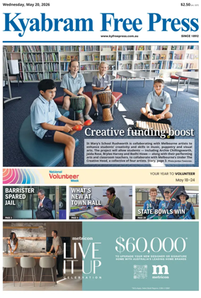 Cover of Kyabram Free Press