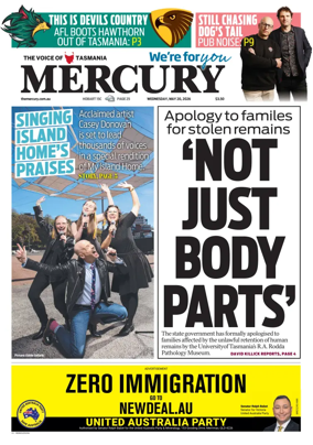 Cover of Mercury (Hobart)