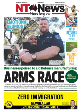 Cover of NT News