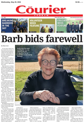 Cover of The Cobram Courier