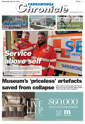 Cover of Yarrawonga Chronicle