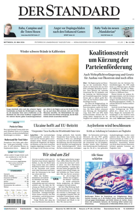 Cover of Der Standard