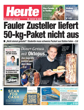 Cover of Heute - Niederosterreich Ausgabe