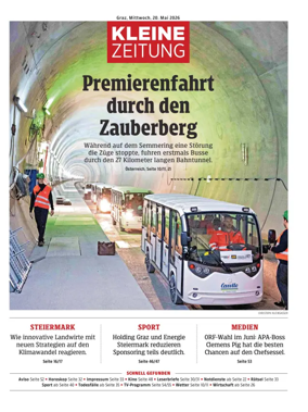 Cover of Kleine Zeitung Steiermark