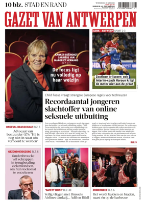 Cover of Gazet van Antwerpen Stad en Rand