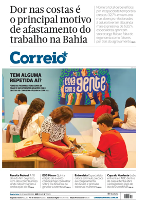 Cover of Correio da Bahia
