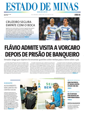 Cover of Estado de Minas (Brazil)