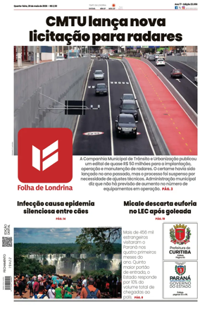 Cover of Folha de Londrina