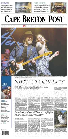 Cover of Cape Breton Post